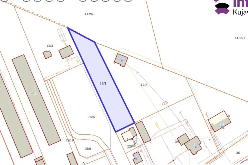 inowrocławski, Gniewkowo, Suchatówka, Suchatówka, działka przy lesie !