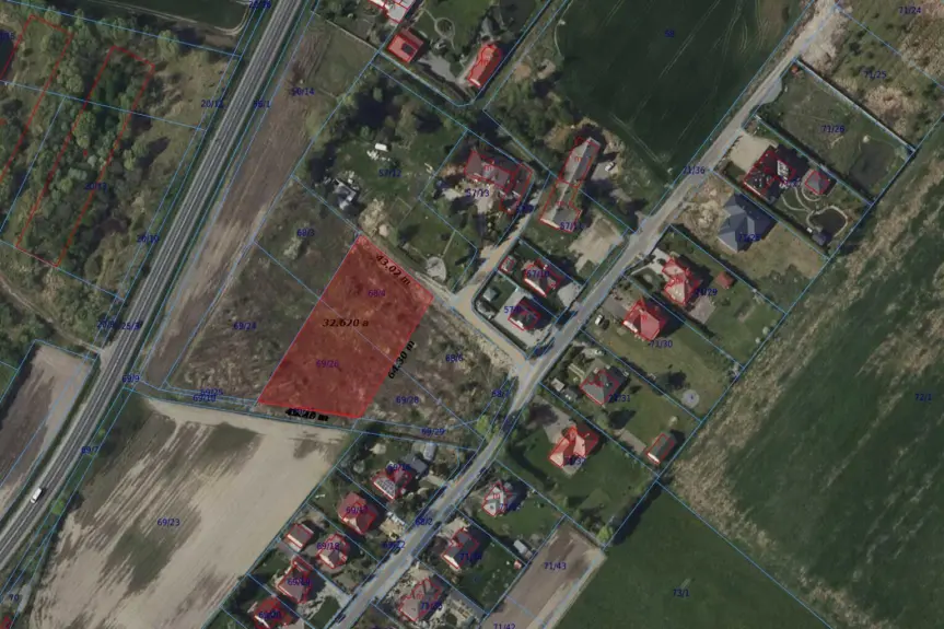 kujawsko-pomorskie, toruński, Lubicz, Rogówko, Działka usługowa w dobrym punkcie!