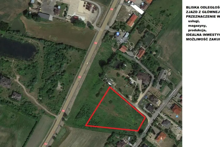 toruński, Lubicz, Rogówko, Inwestycyjna działka Rogówko!